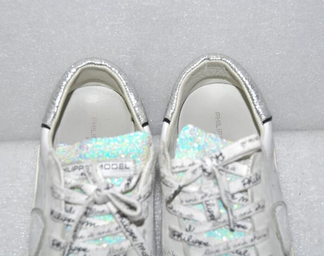 필립모델/여성글리터혼방스니커즈(사이즈230) 상품이미지7