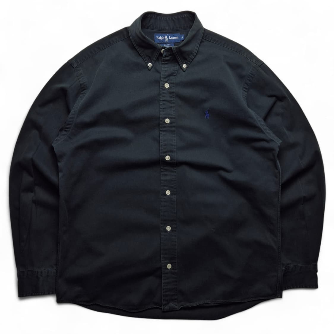 [S] 폴로 랄프로렌 옥스포드 셔츠 블랙 상품이미지2