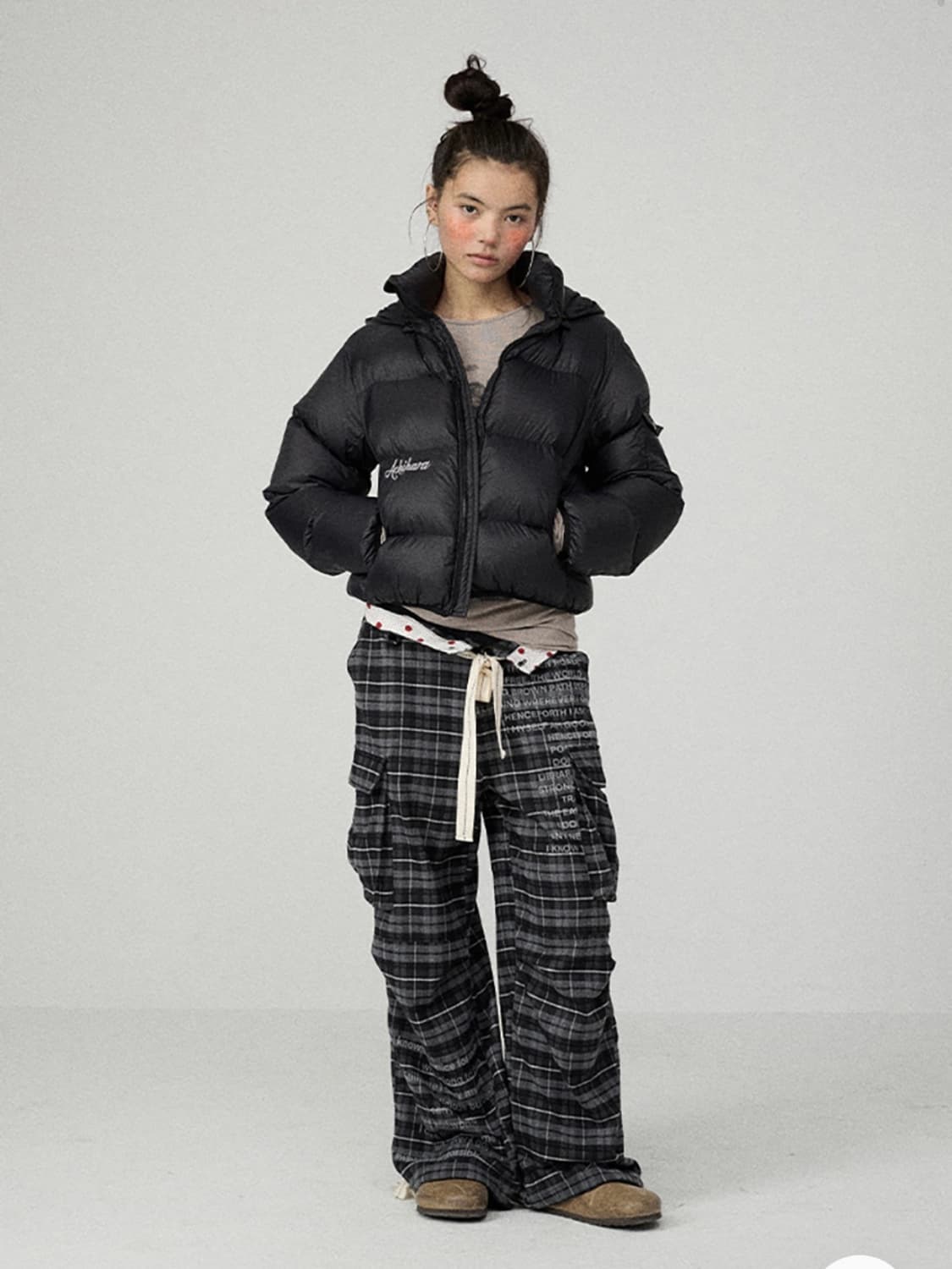 테스트메커니즘 아치하라 버블 패딩 XL 상품이미지2