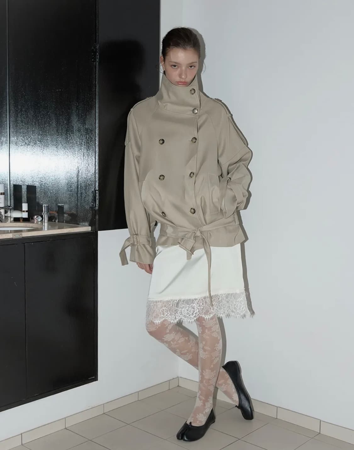 Asura 숏트렌치 상품이미지2