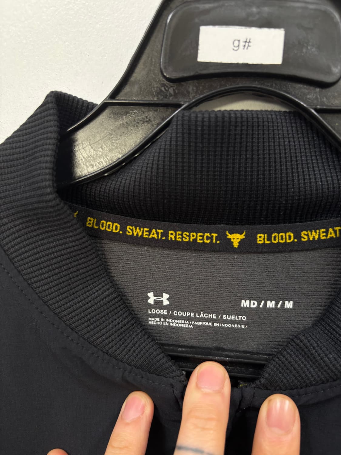 언더아머 블루종 봄버자켓 상품이미지5