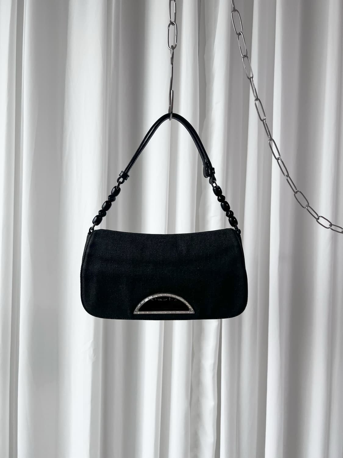 크리스찬 디올 마리스 데님 펄 숄더백 상품이미지1