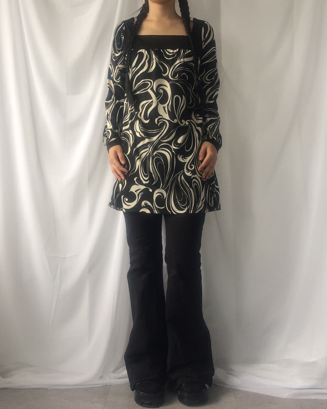 Pattern point onepiece 상품이미지1