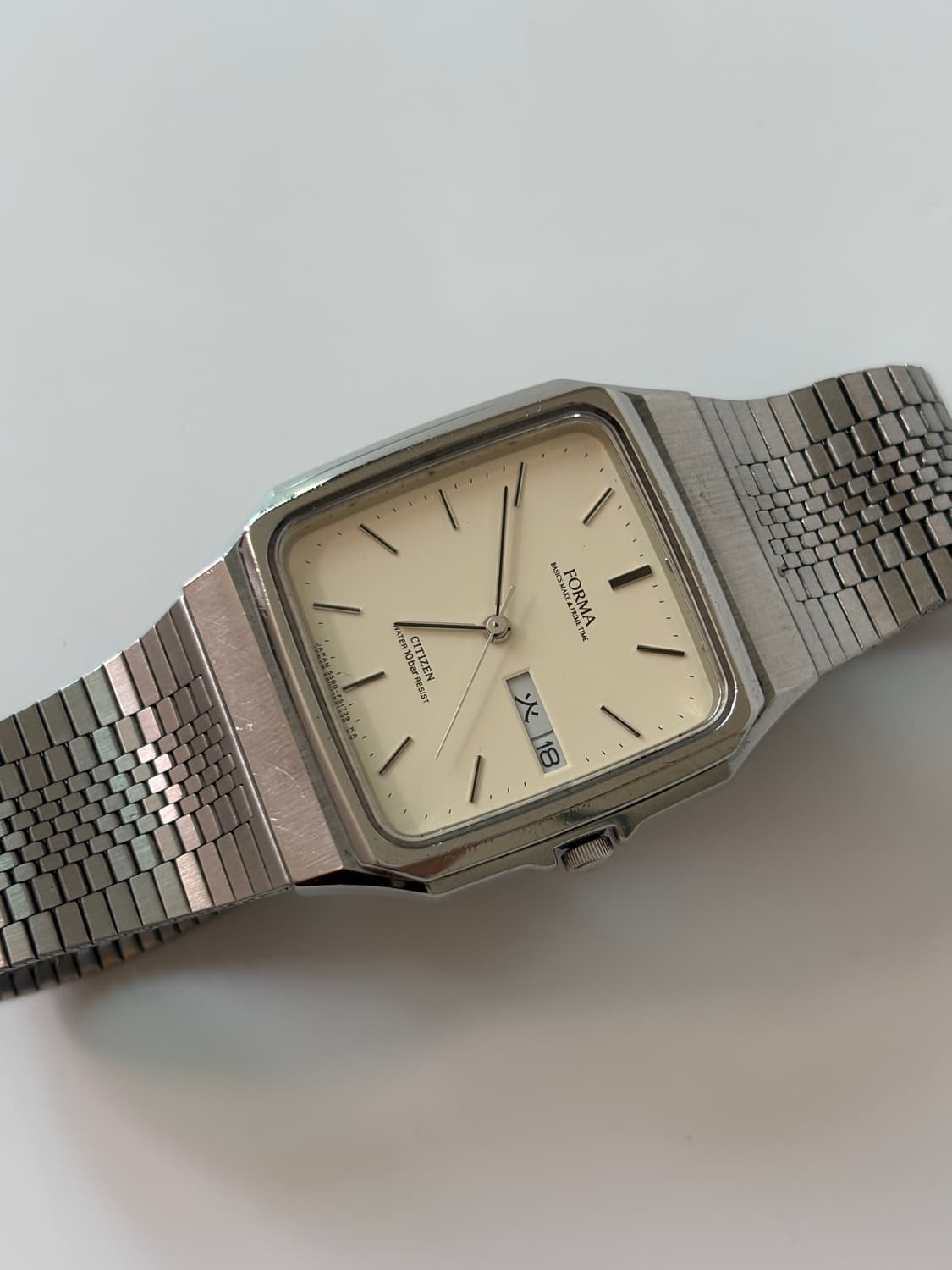 1990s Forma Cream Dial Square Quartz 상품이미지3