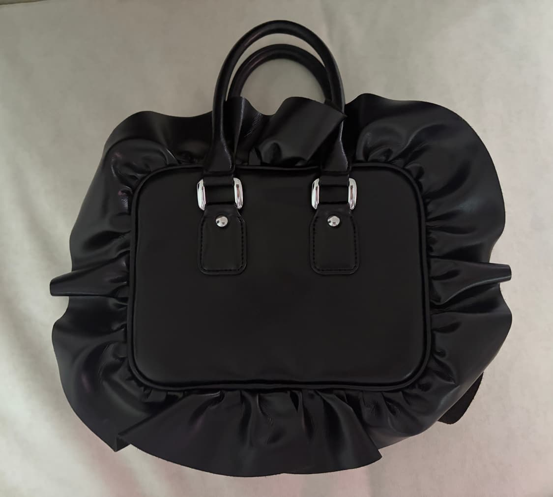 꼼데가르송 사각 프릴 미니 토트백 상품이미지1