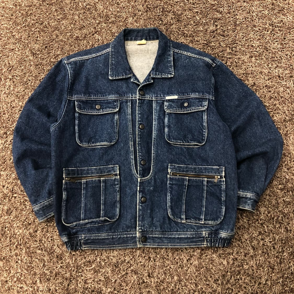 CAPITAN 90s jpn 빈티지 데님 워크 자켓 상품이미지1