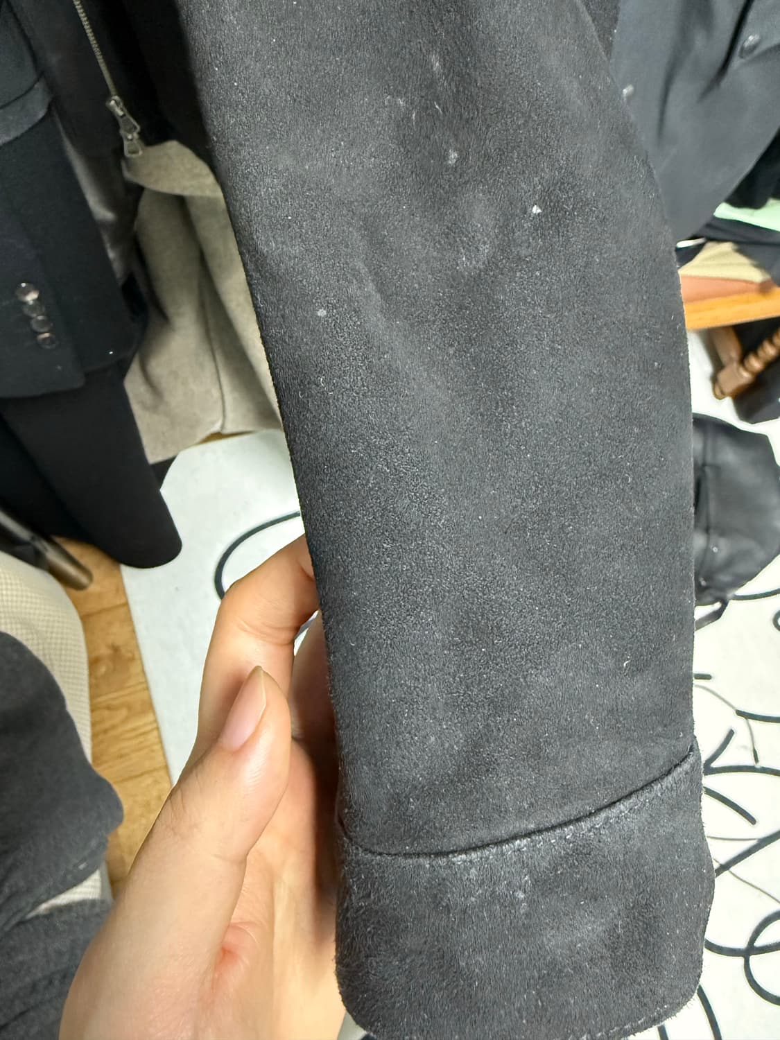 이얼즈어고 고트스킨 블루종 L 상품이미지4