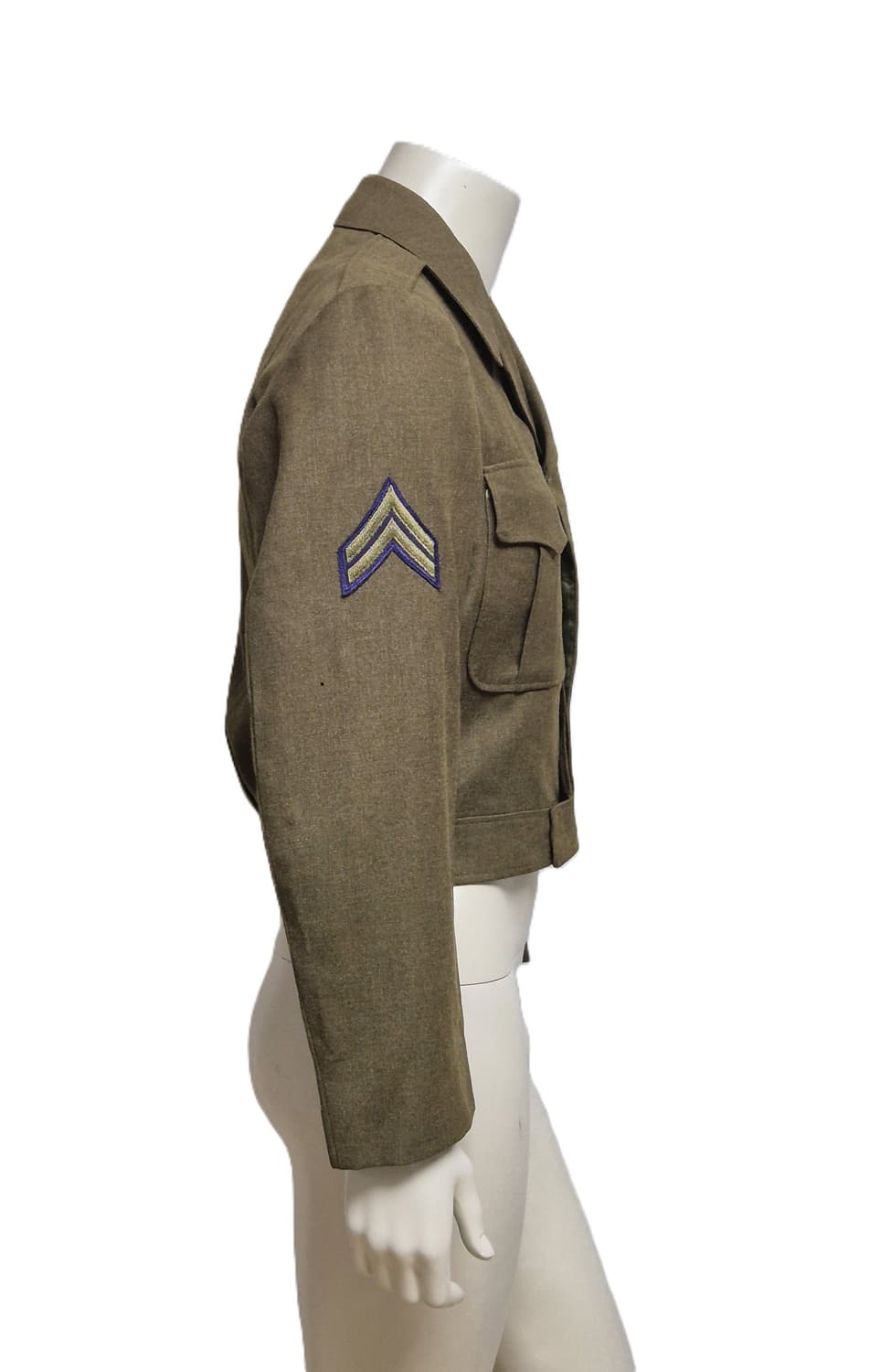 미육군 구형 10산악사단 일병 아이크 정복 전투복 상의 자켓 (L) 상품이미지3