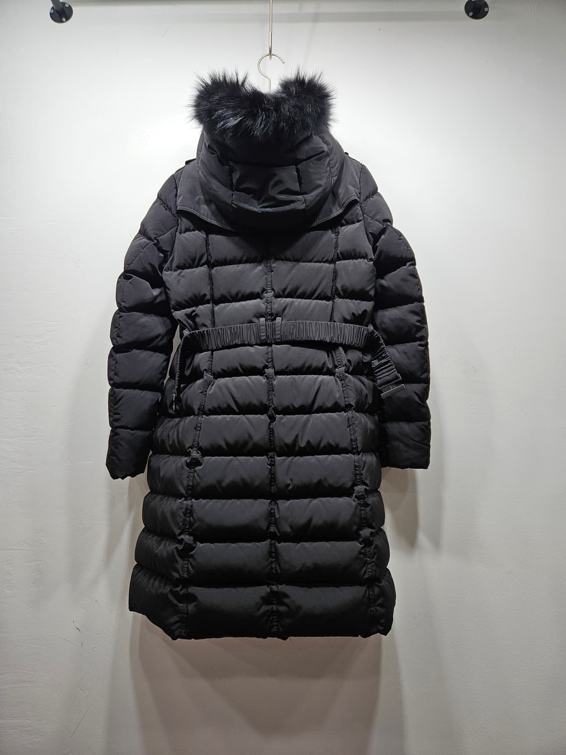 CC콜렉트 라쿤후드 오리털 롱패딩 S  상품이미지10