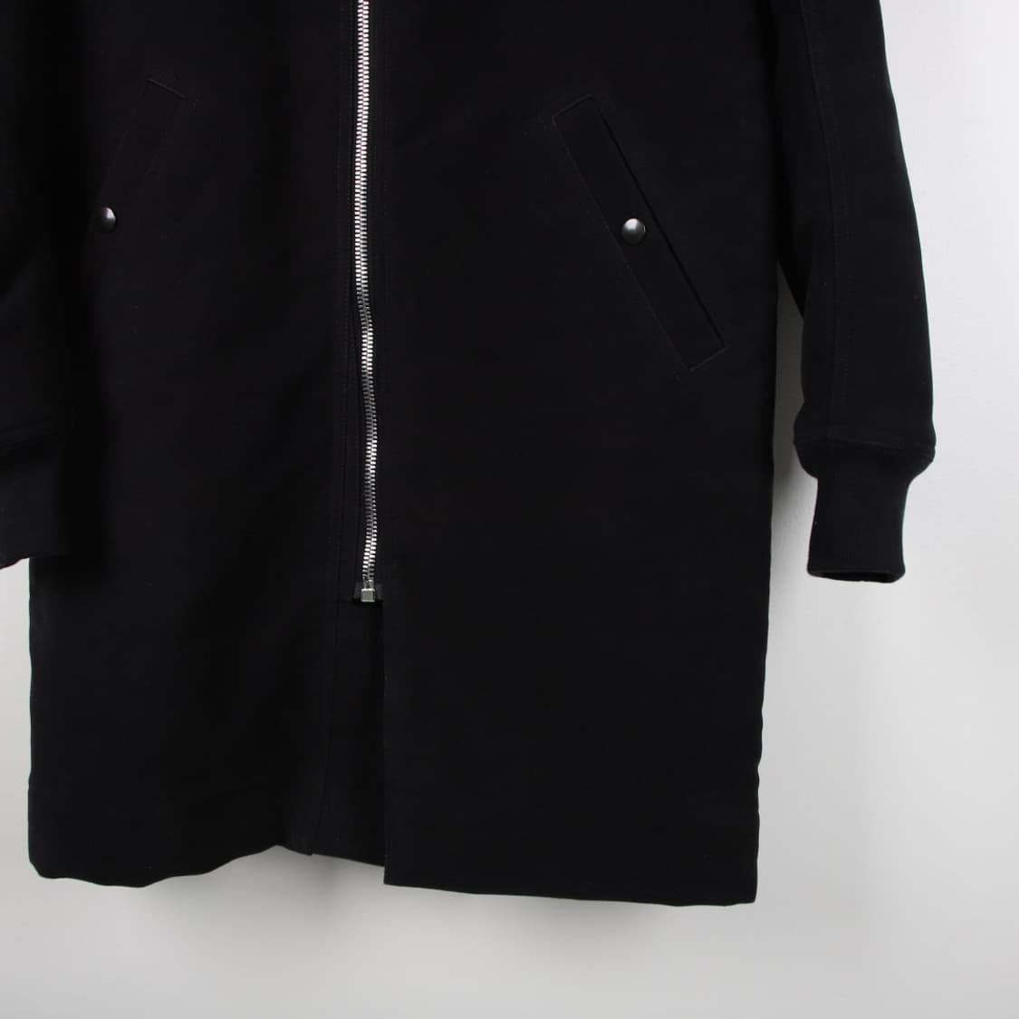 XS / Rick Owens 릭오웬스 몰스킨 롱 MA-1 항공 자켓 상품이미지4