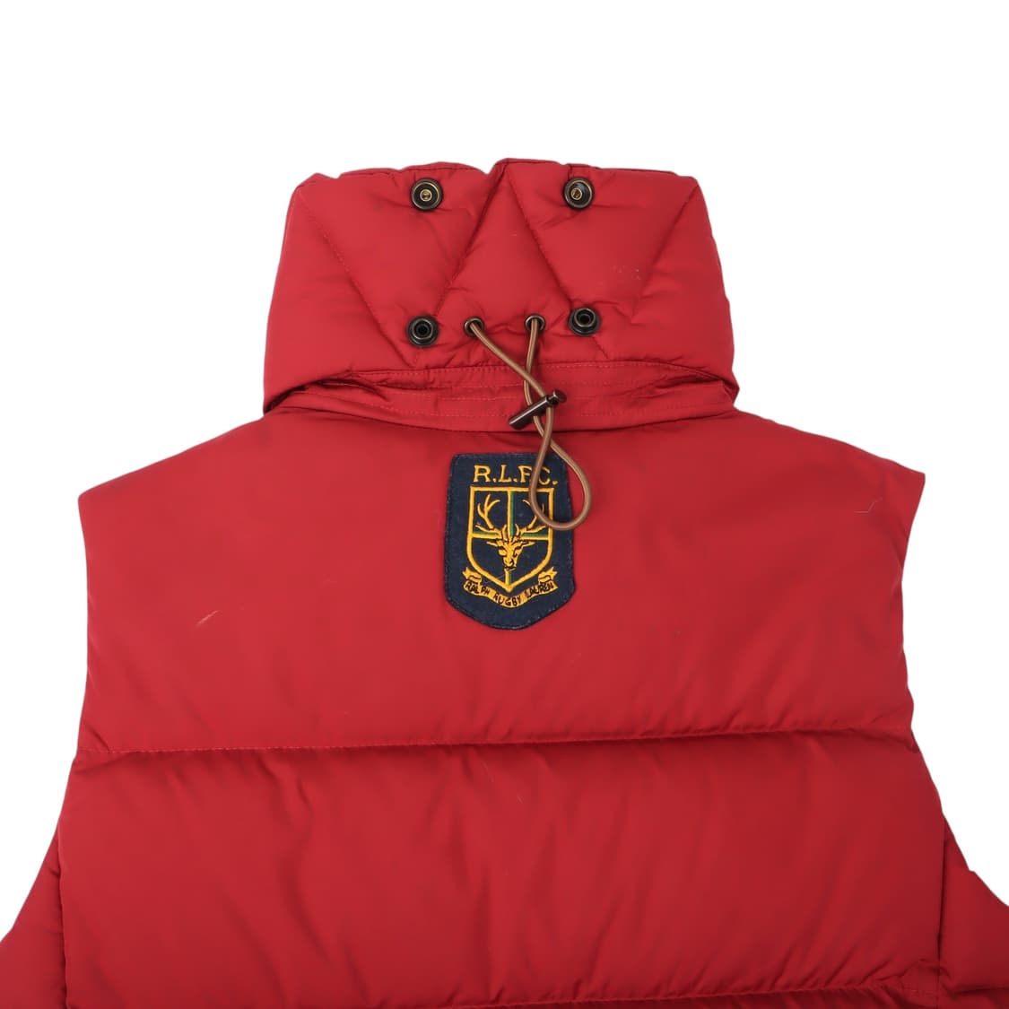 랄프로렌 럭비 레드 스웨이드 다운 베스트 상품이미지6