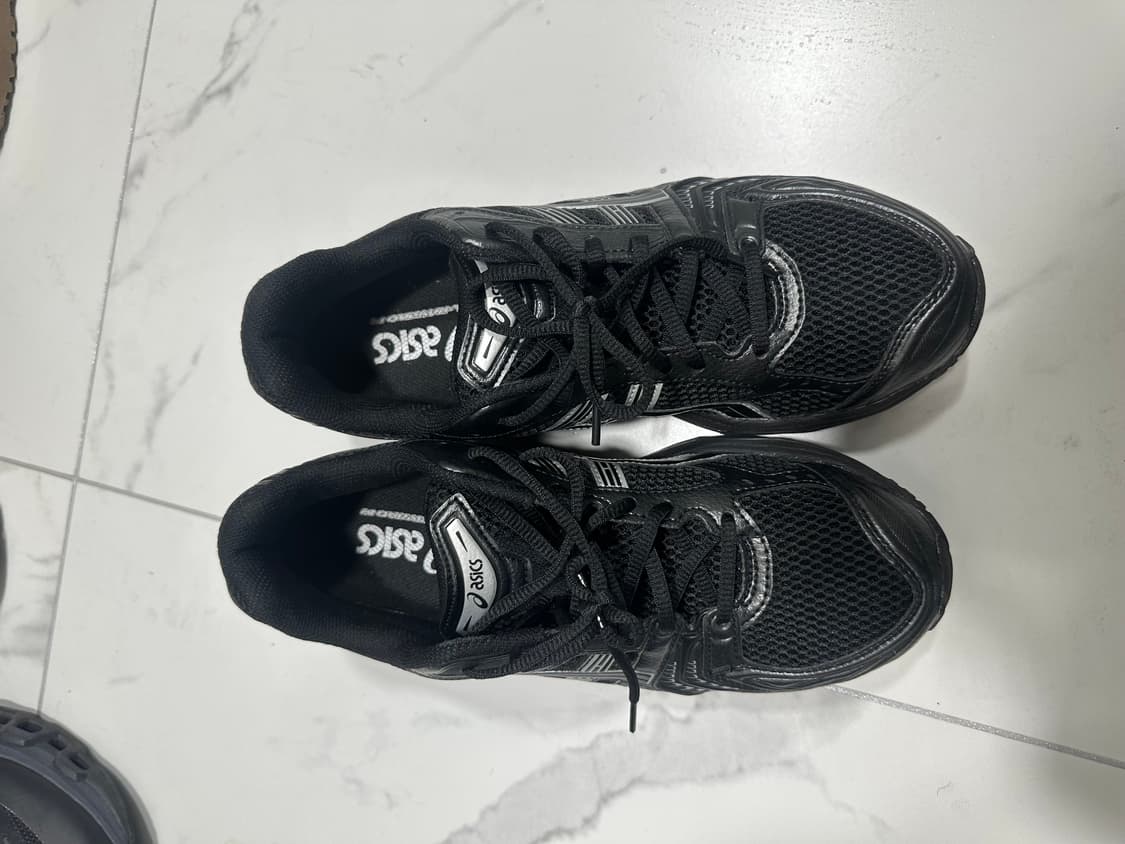 아식스 젤카야노14 블랙 퓨어실버 상품이미지2