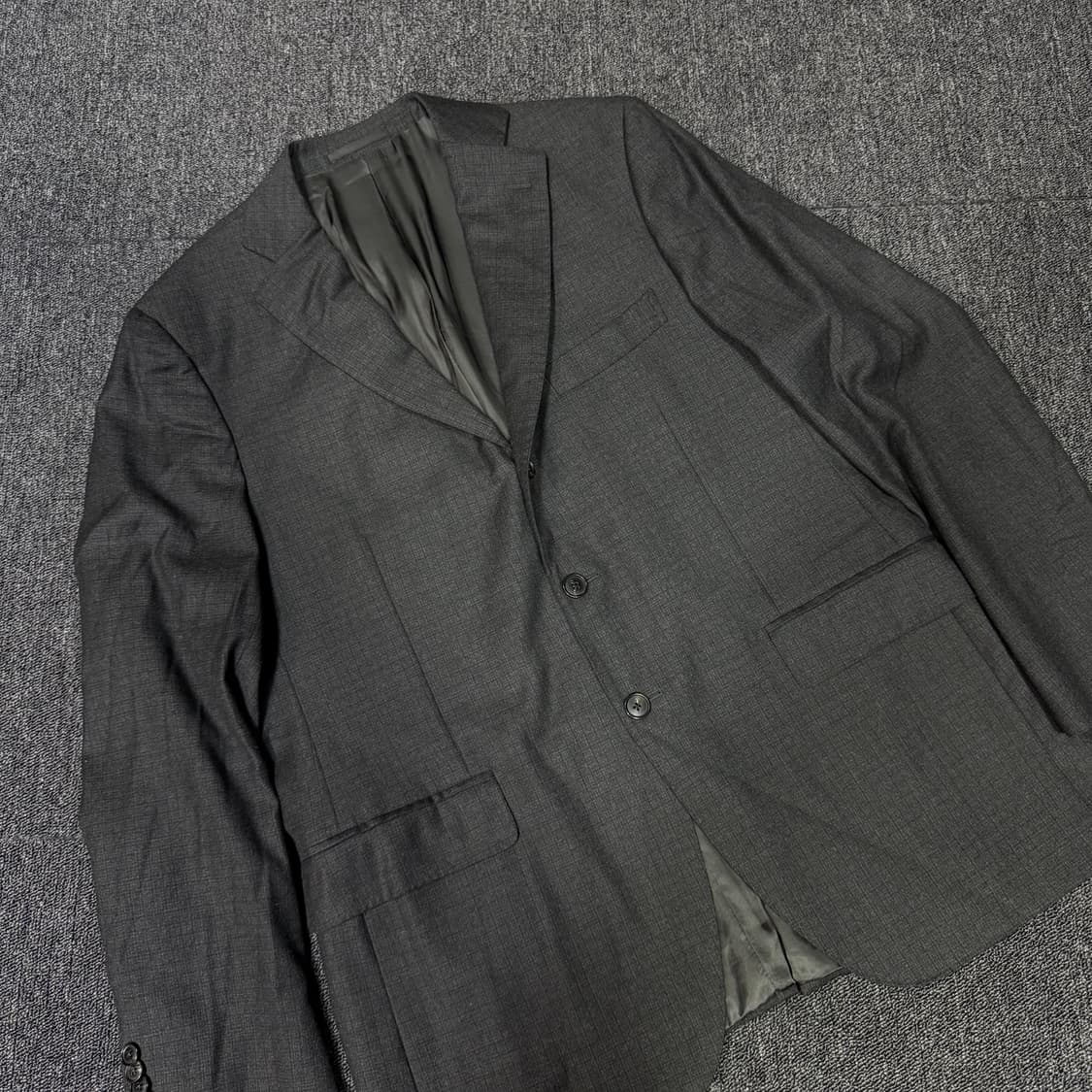 맨온더분 쓰리버튼 모 블레이져 상품이미지2