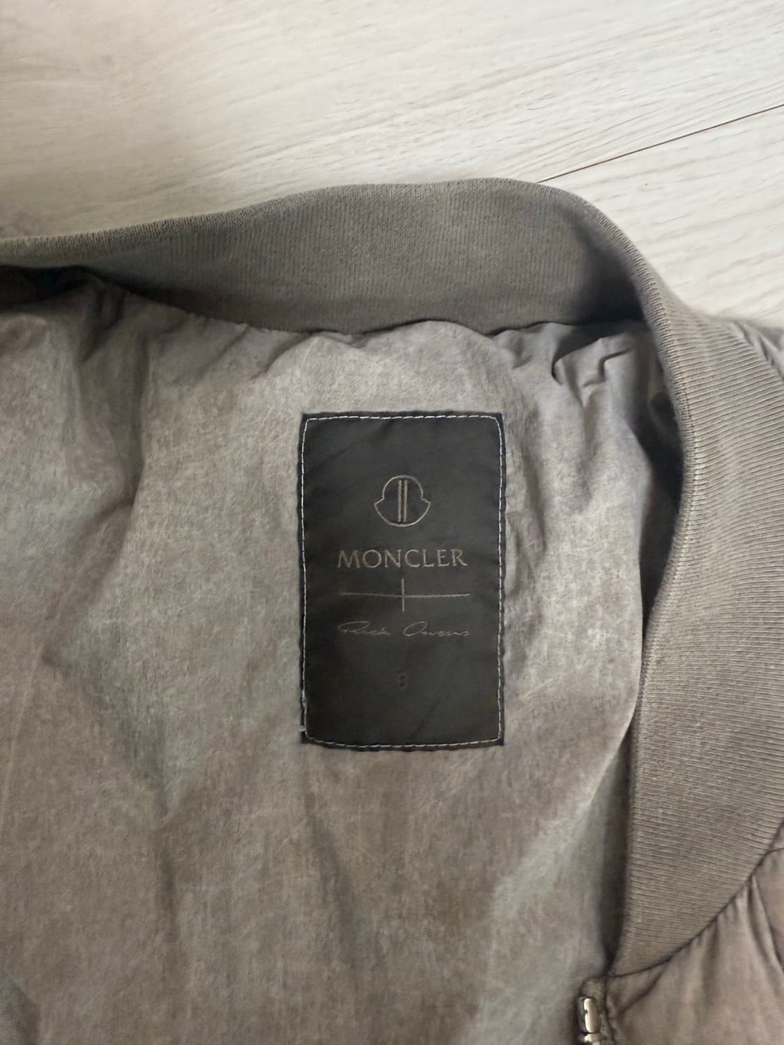 몽클레어 릭오웬스 래디언스 봄버 숏패딩 상품이미지6