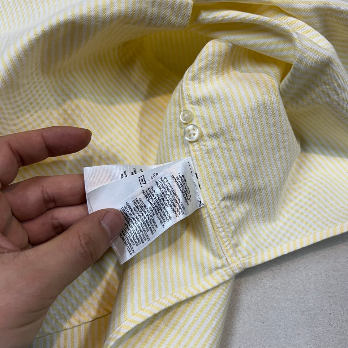 M) 폴로 랄프로렌 클래식핏 스트라이프 옥스포드 셔츠 상품이미지8