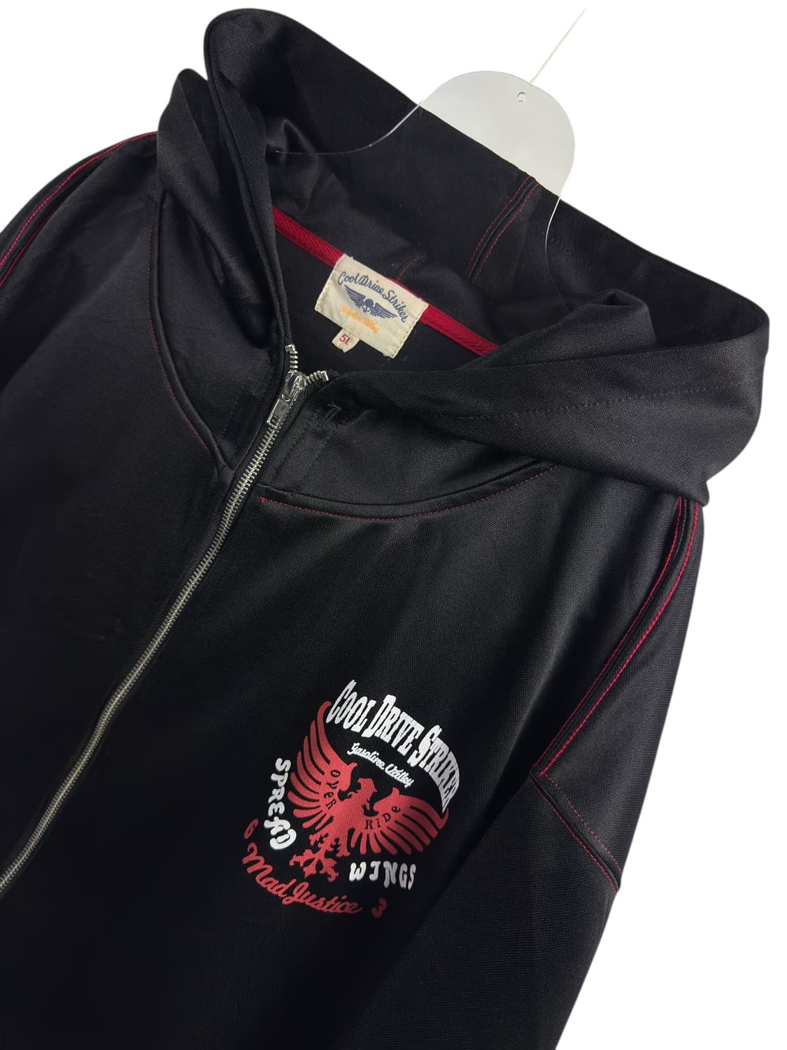 JPN 레터링 바이커후디1521 상품이미지3