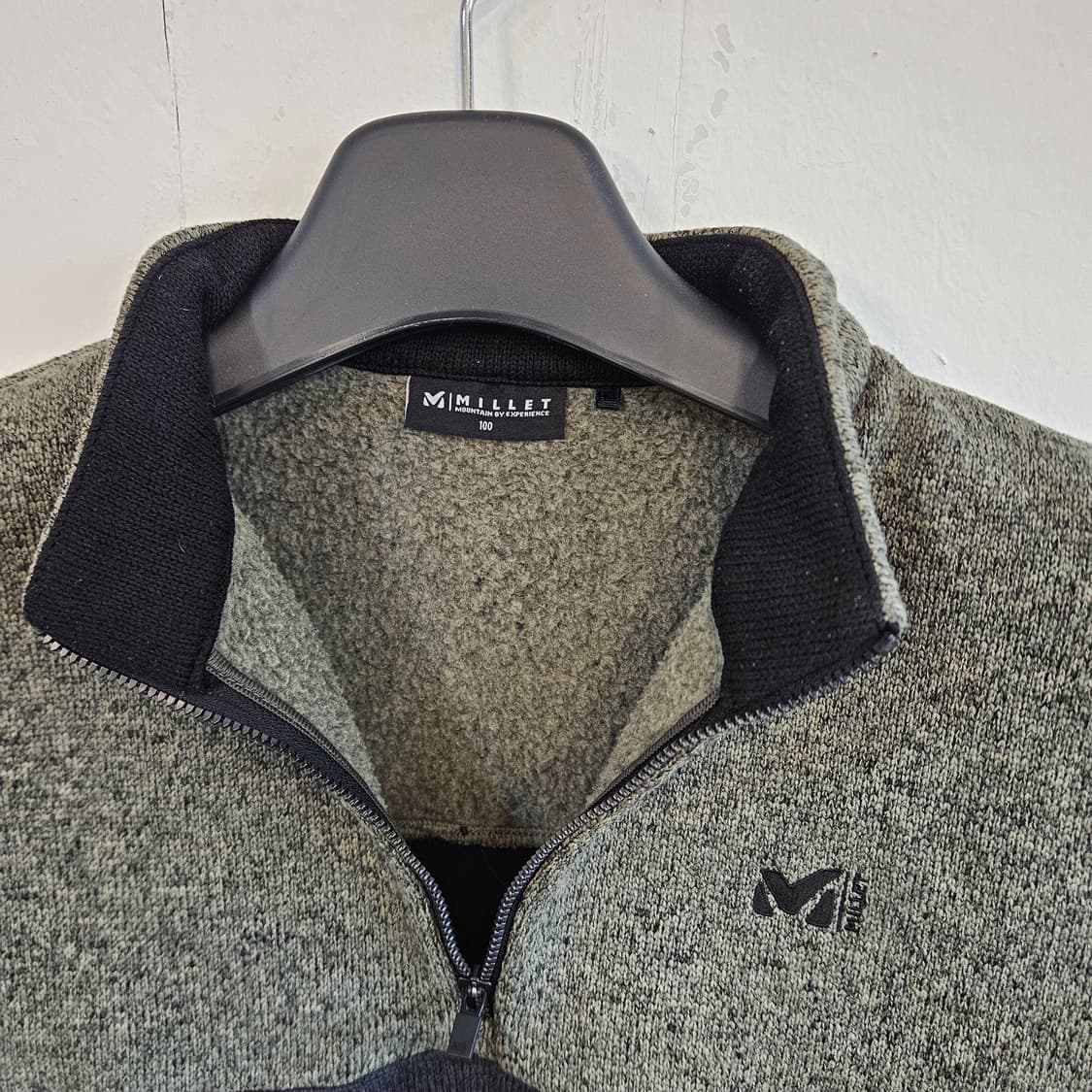 밀레 남성용 투안R 겨울용 반집업 티셔츠 100 상품이미지2