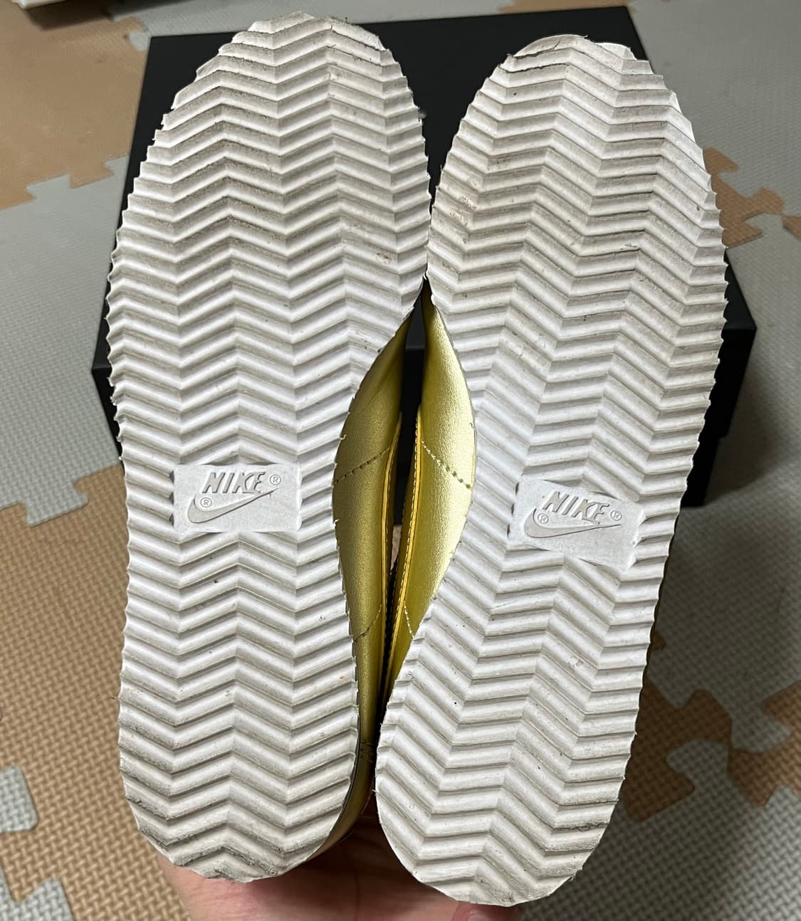 나이키 코르테즈 골드 신발 스니커즈 235 상품이미지6