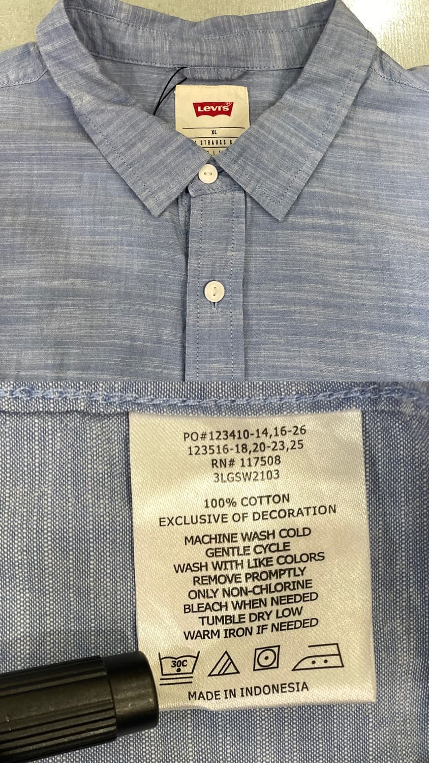 (XL) Levi's 리바이스  포켓 반팔 셔츠    상품이미지10