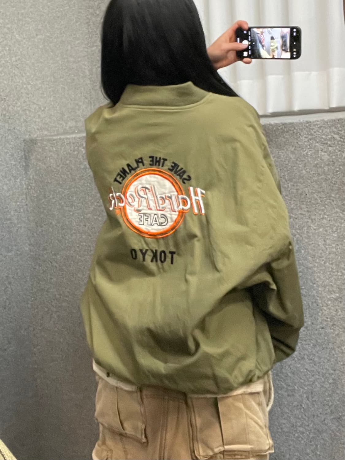 Hard Rock Cafe Tokyo Bomber jacket 상품이미지1