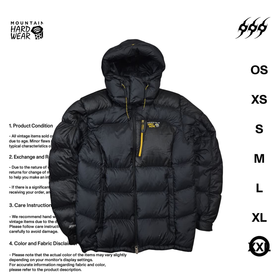 마운틴하드웨어 20주년 에어쉴드 구스다운 XXL사이즈 패딩 상품이미지1