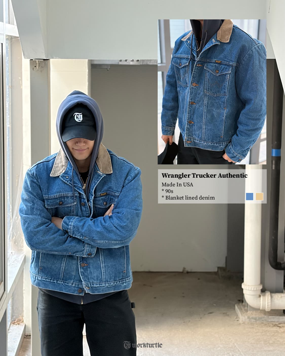 90s 랭글러 WESTERN JACKET XL USA🇺🇸 상품이미지2