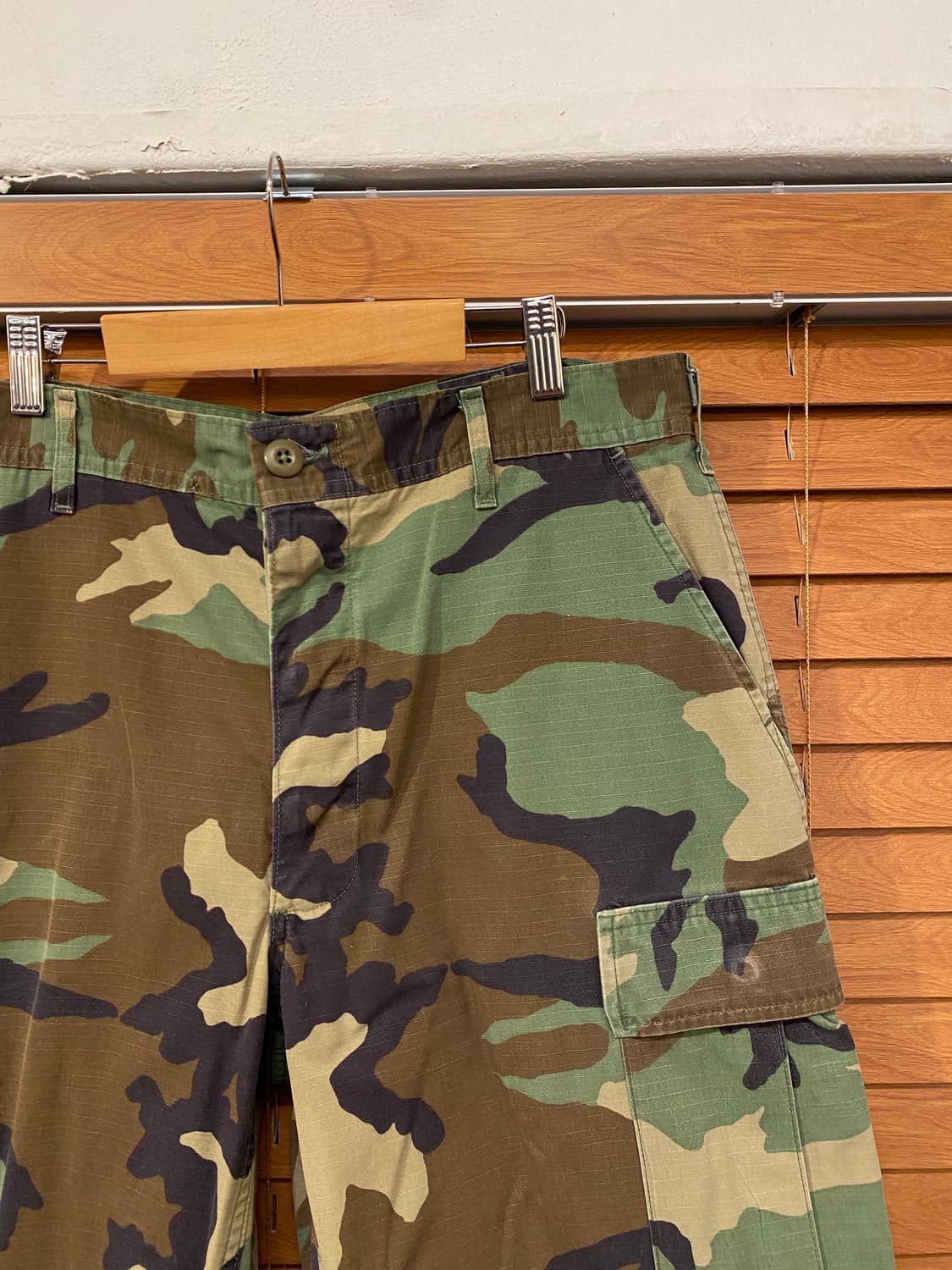 U.S ARMY BDU WOODLAND 카고 쇼츠 상품이미지5