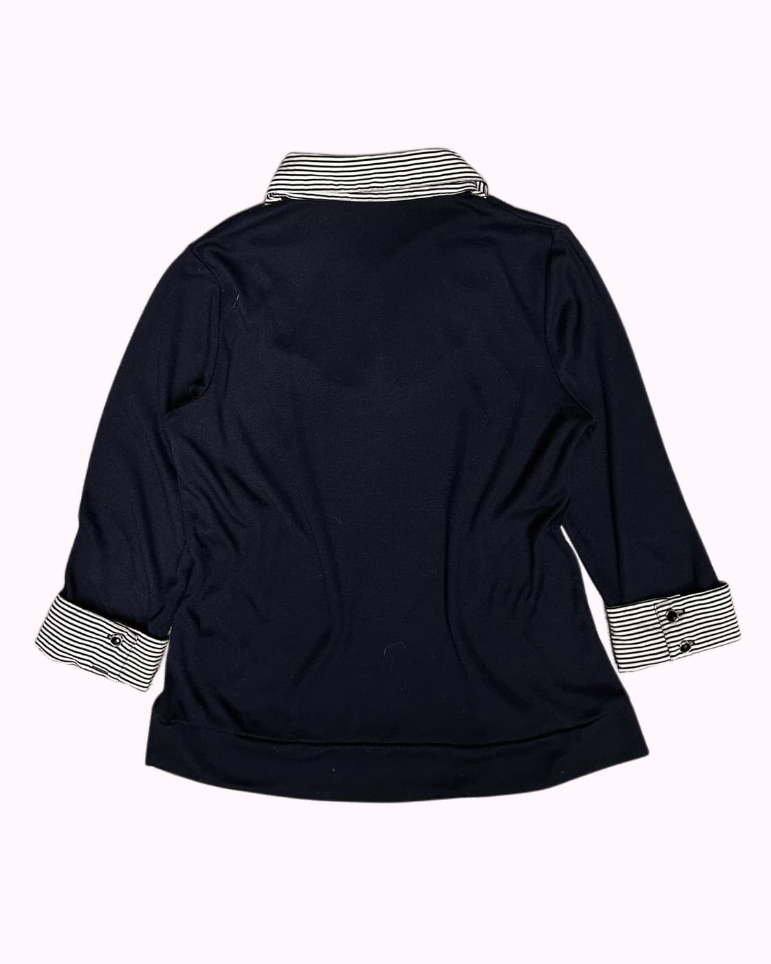 layered detail stripe blouse 상품이미지4