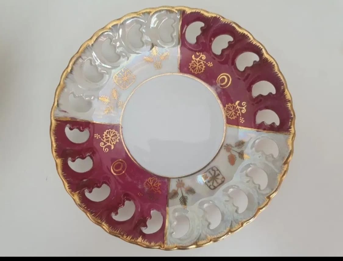 골든애프리콧  빈티지 삼발이 찻잔세트 상품이미지1