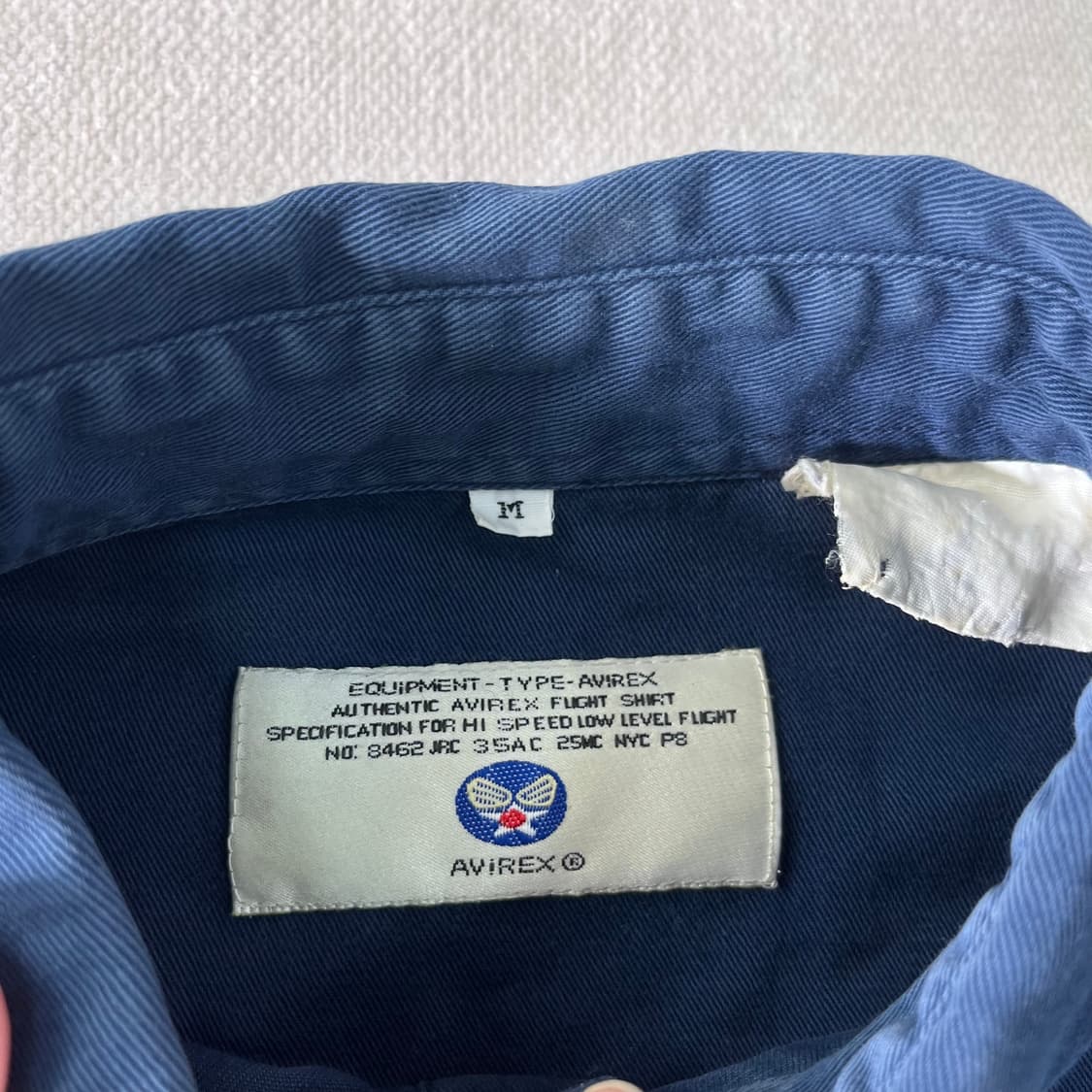 105 아비렉스 90s 자수 빈티지 포켓셔츠자켓  상품이미지3