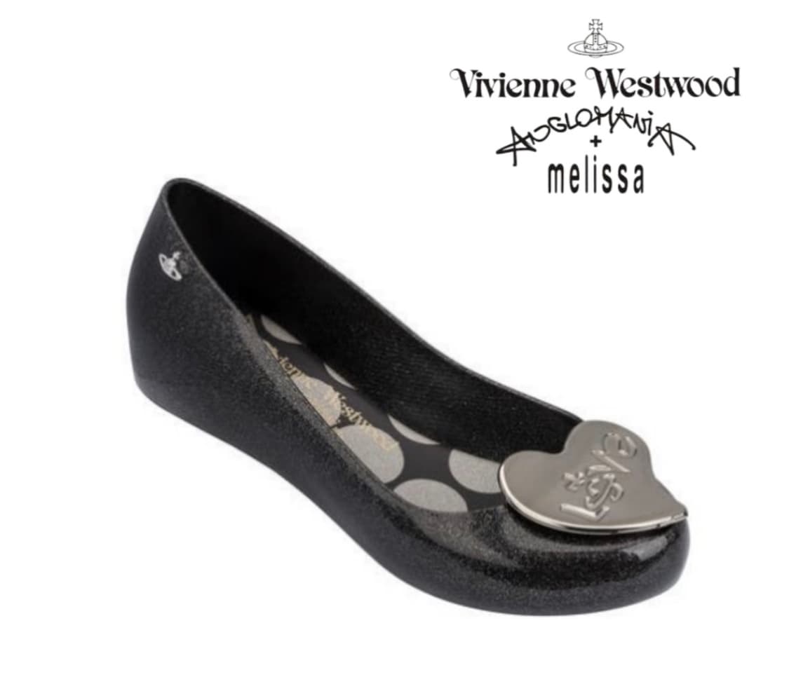 비비안웨스트우드  멜리사 하트 러브 플랫슈즈 상품이미지1