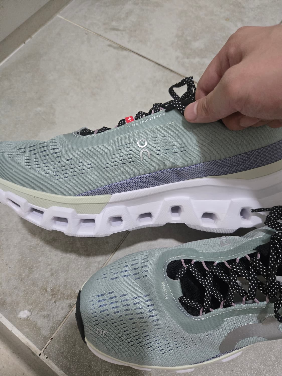 온러닝 클라우드 몬스터2 280사이즈 민트 상품이미지3