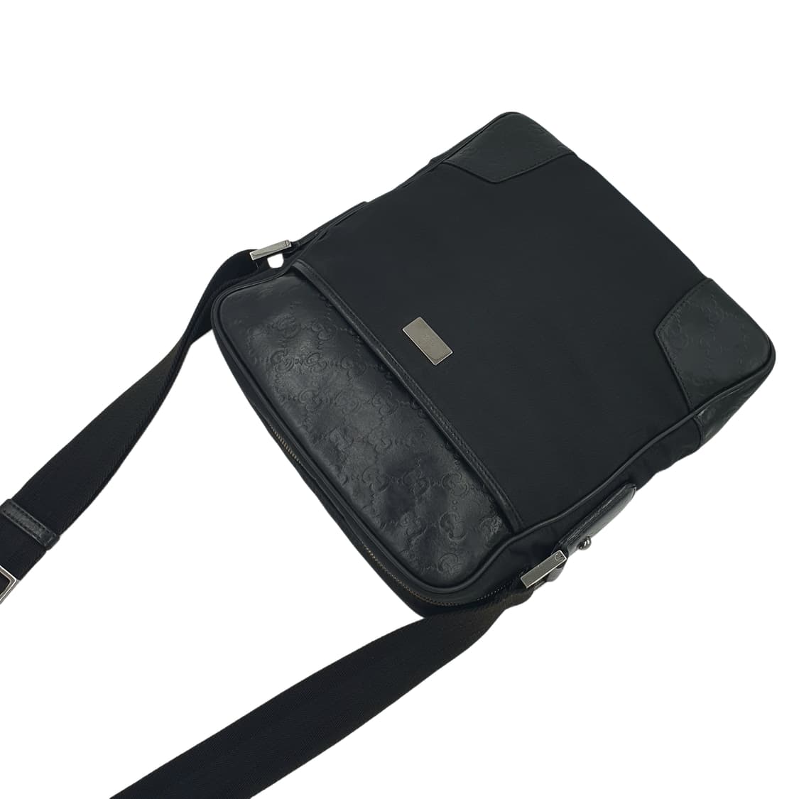 구찌 GG 수프림 블랙 메신저백 크로스백 숄더백 상품이미지4