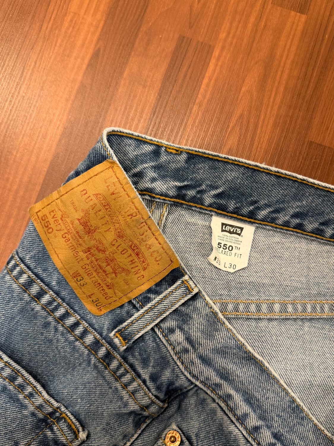00s Levis 리바이스 550 데님 팬츠 (32inch) 상품이미지9