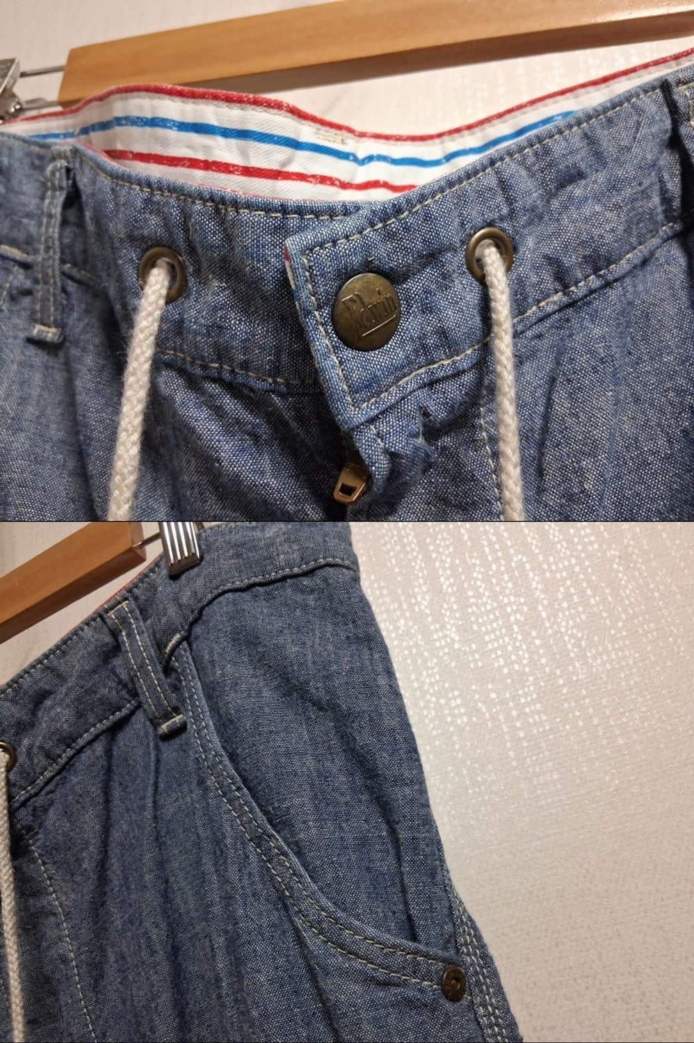 EDWIN DUN허리끈조절 내츄럴 해지블루 면  팬츠  34 끈조절

  상품이미지3