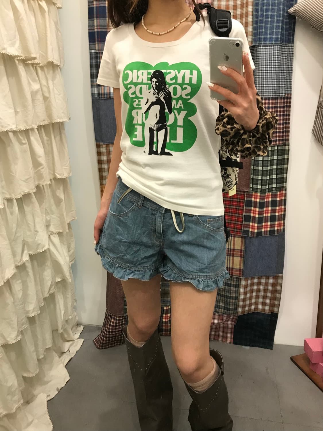히스테릭글래머 애플민트 반팔티 상품이미지2