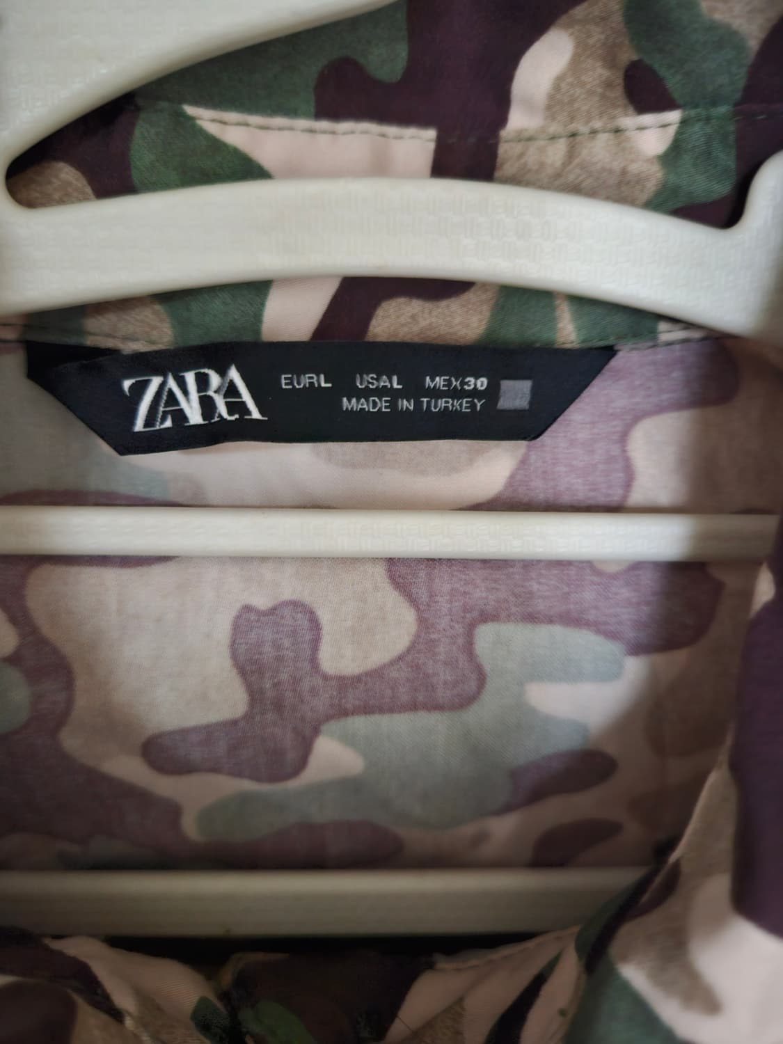 (L)자라 카모 밀리터리 원피스 상품이미지8