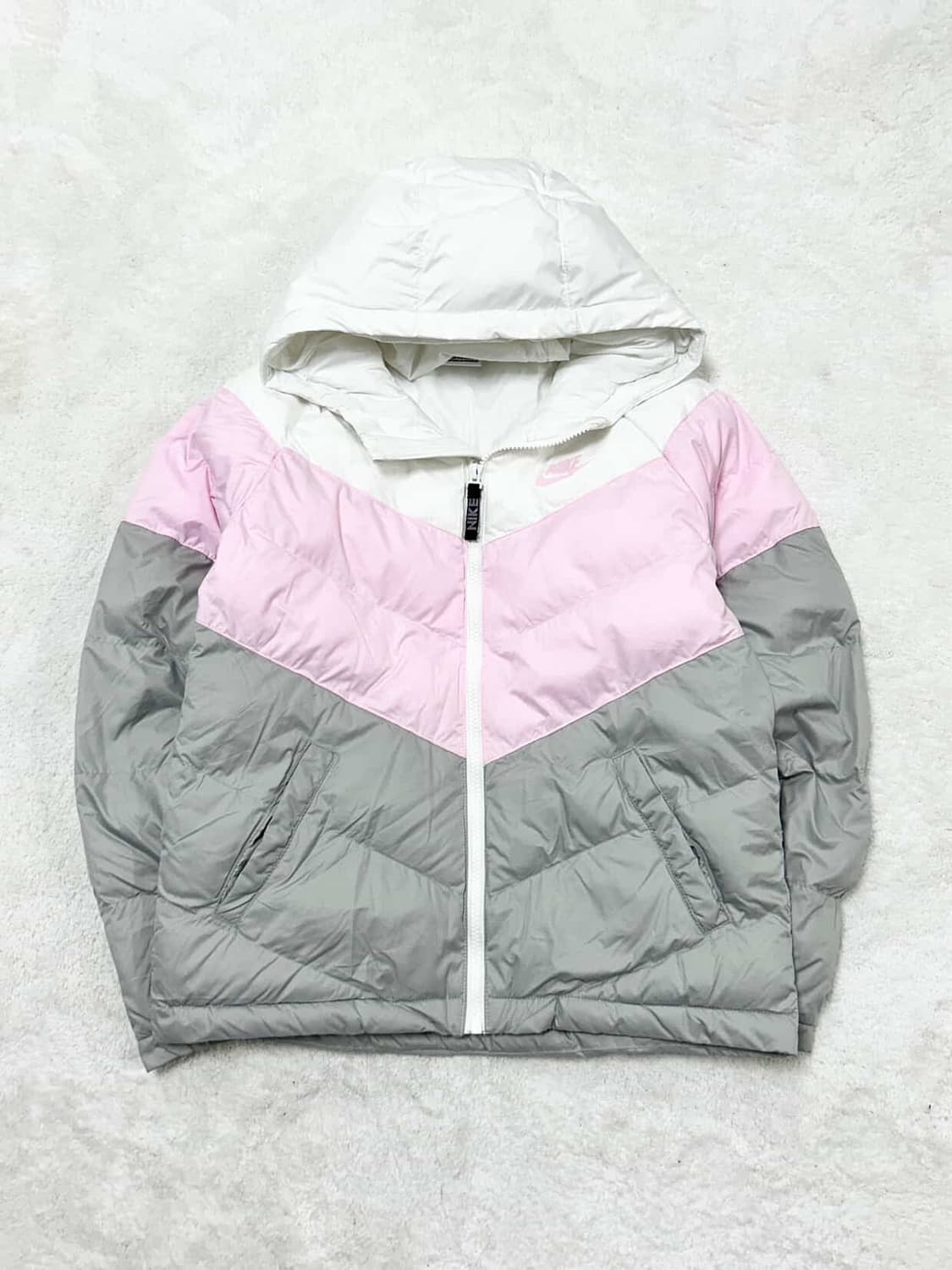 나이키 스우시 파스텔 배색 패딩 상품이미지5