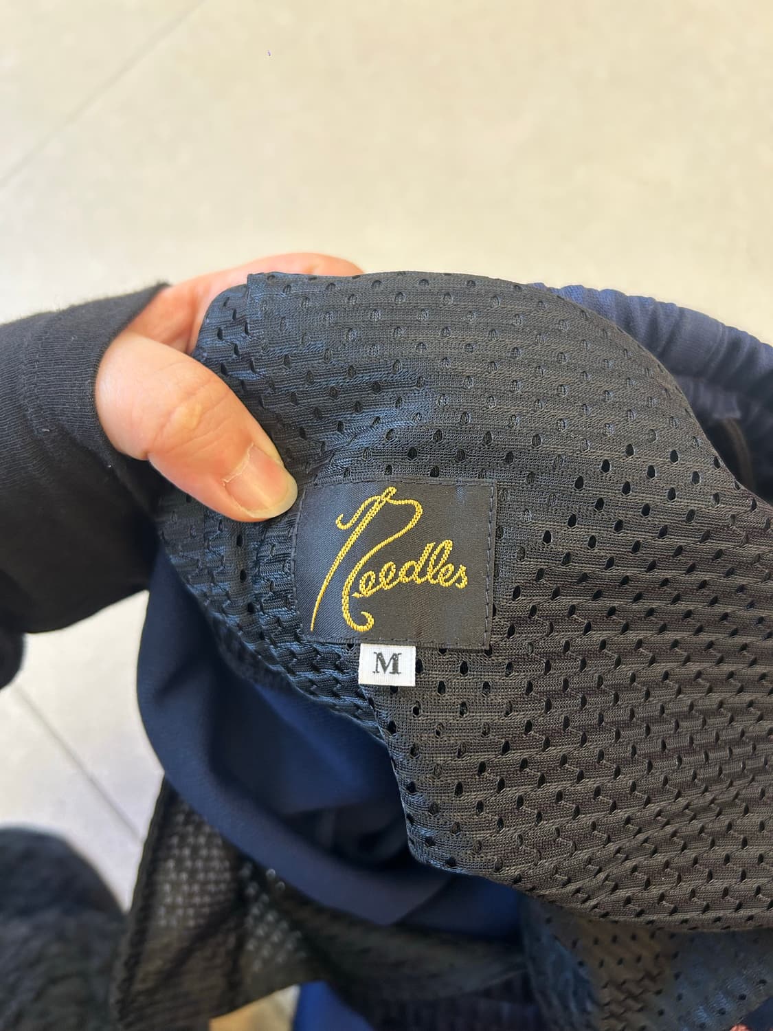 니들스 HD 브라운 체크 트랙팬츠 상품이미지5