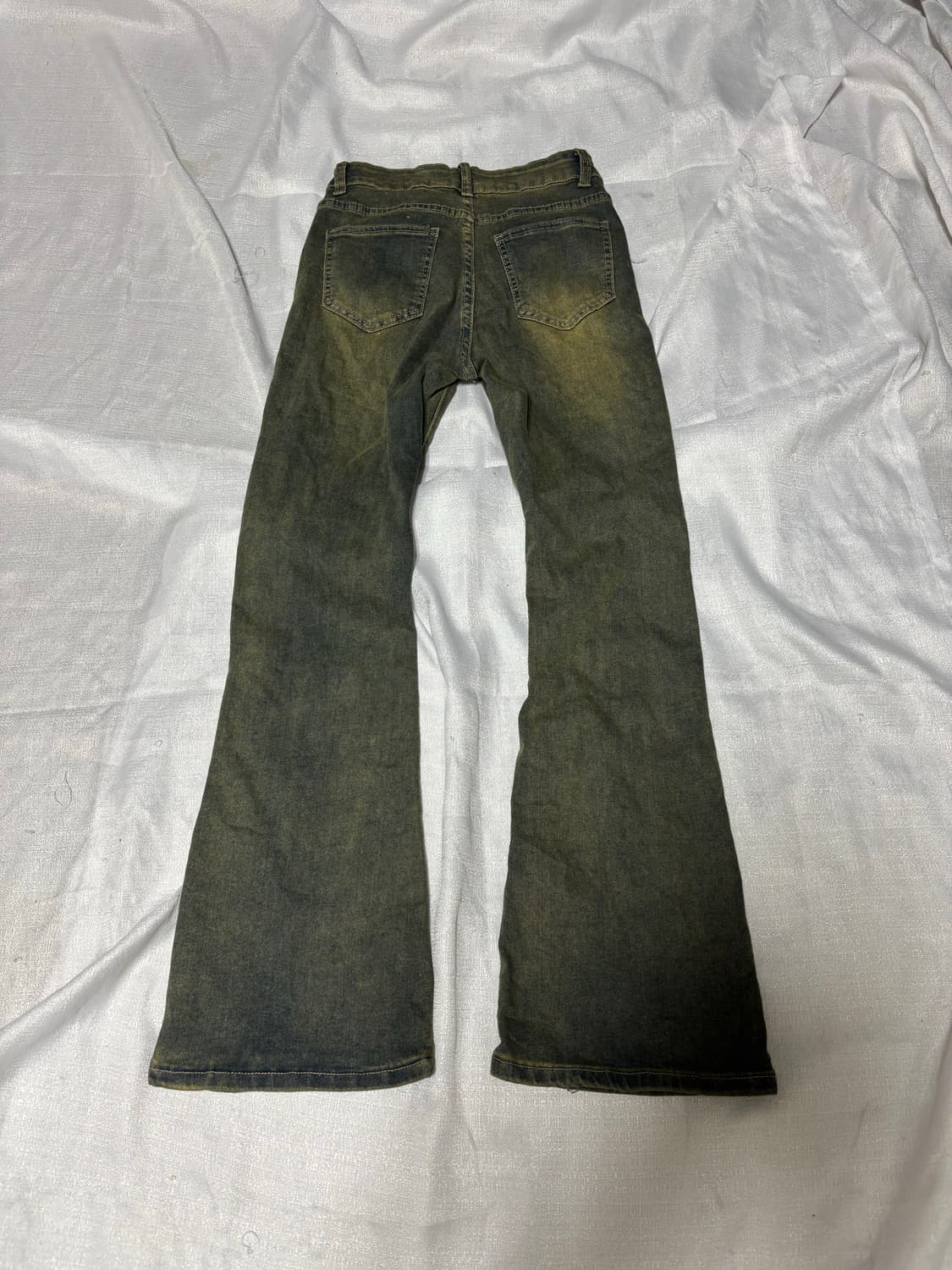 “Unknown” Mud Washing Boots Cut Slim Fit 상품이미지5