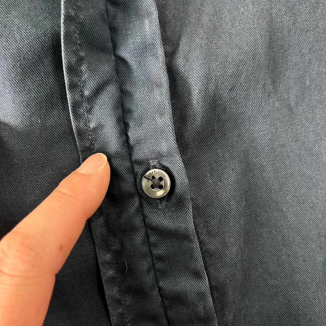 95 바버 백화점텍 투포켓 라요셀 셔츠 상품이미지4