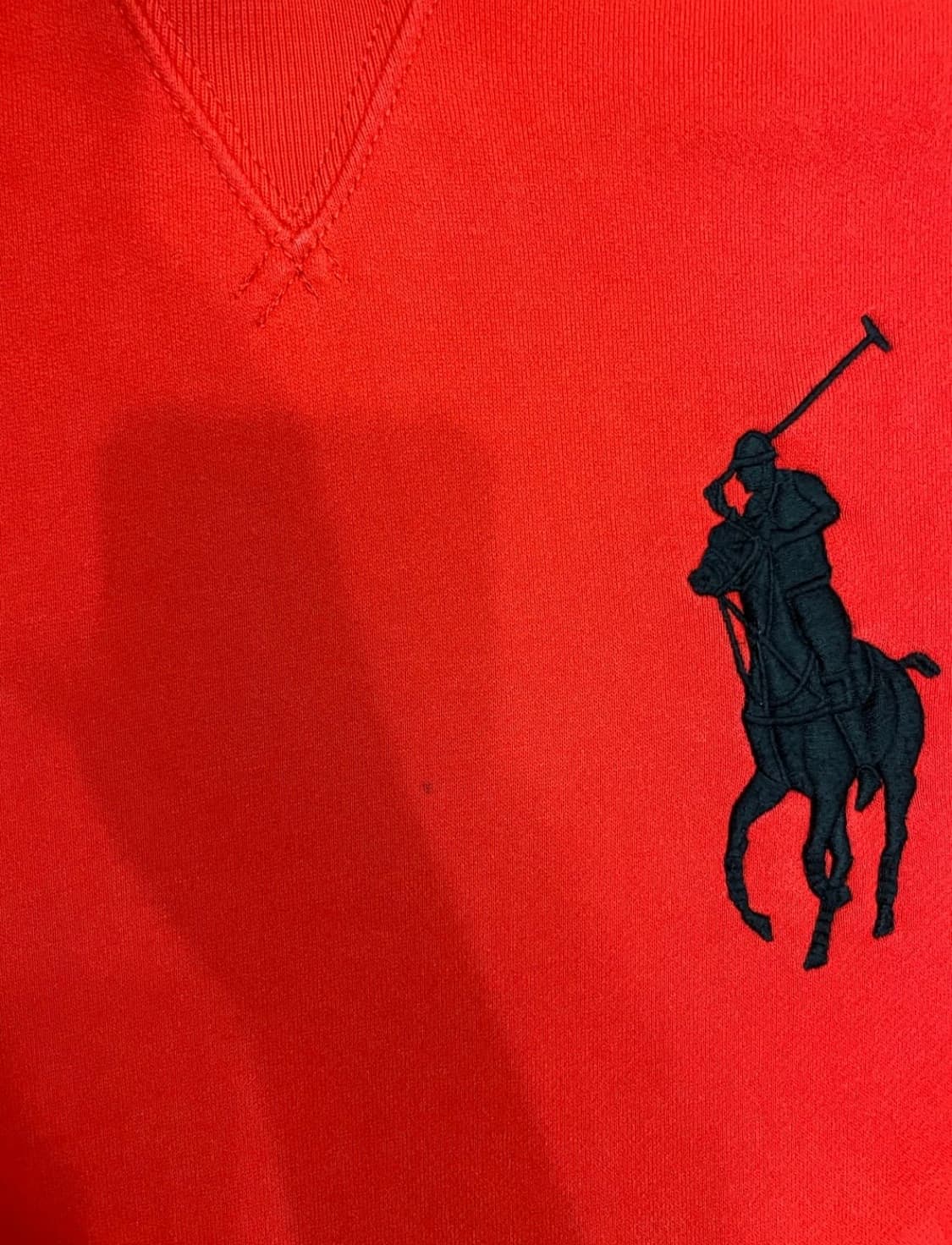 폴로 랄프로렌 빅포니 후드티 레드  상품이미지7