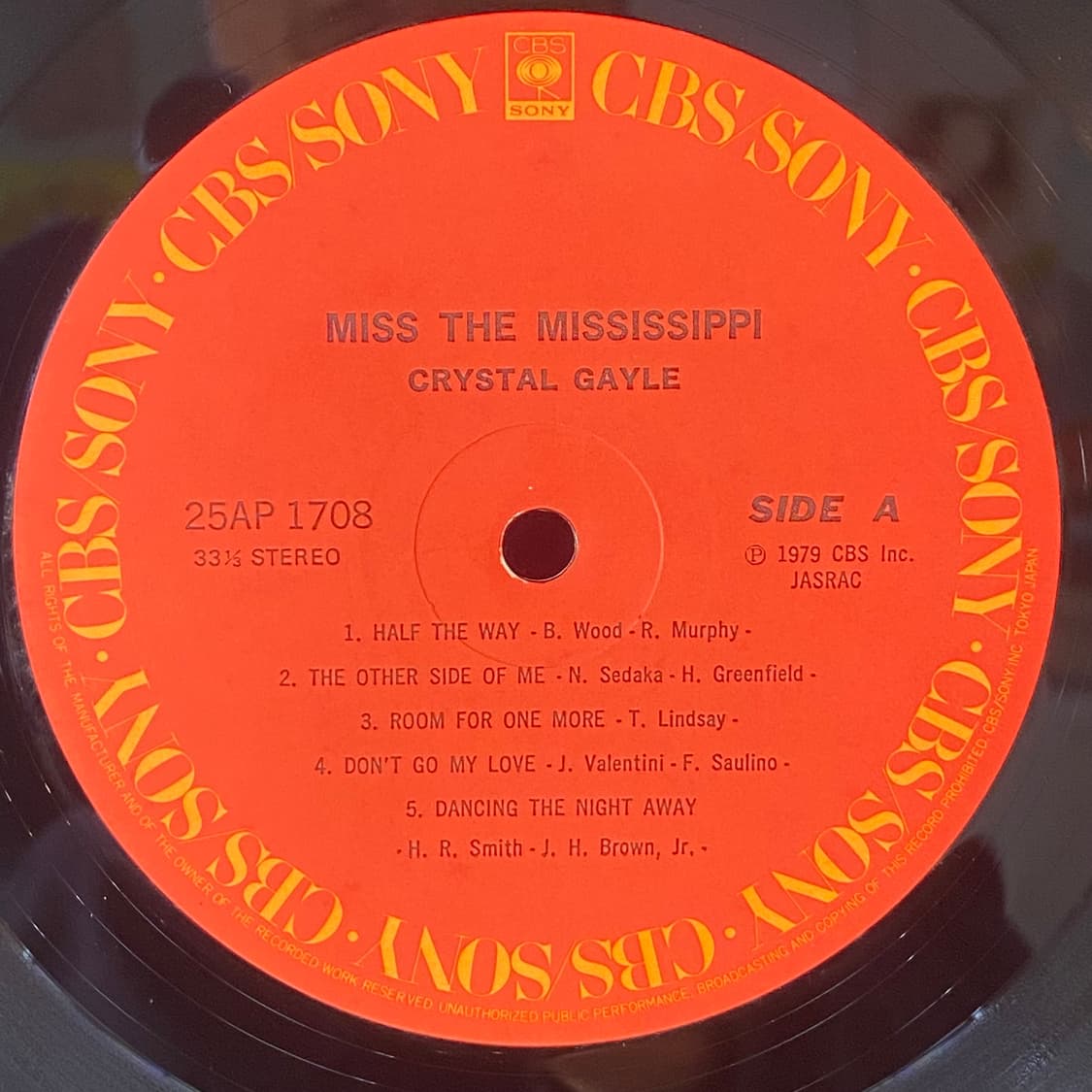 (중고LP-팝) Crystal Gayle -Miss The Mississ 상품이미지4