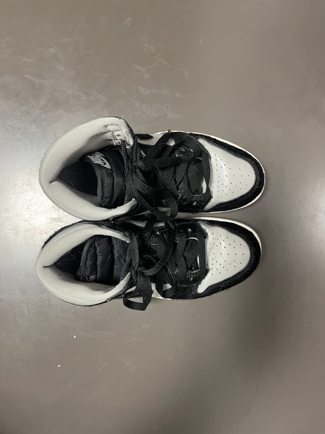 NIKE 나이키 에어 조던 하이 OG 울프 털그레이 (털돌고래) 상품이미지2