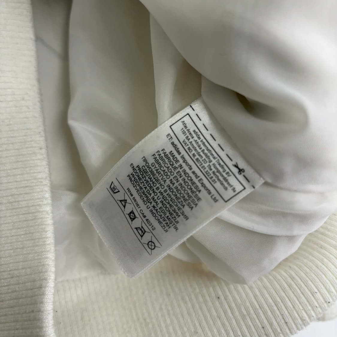 아디다스 화이트 쉐르파 플리스 자켓 뽀글이 SST 져지 상품이미지5