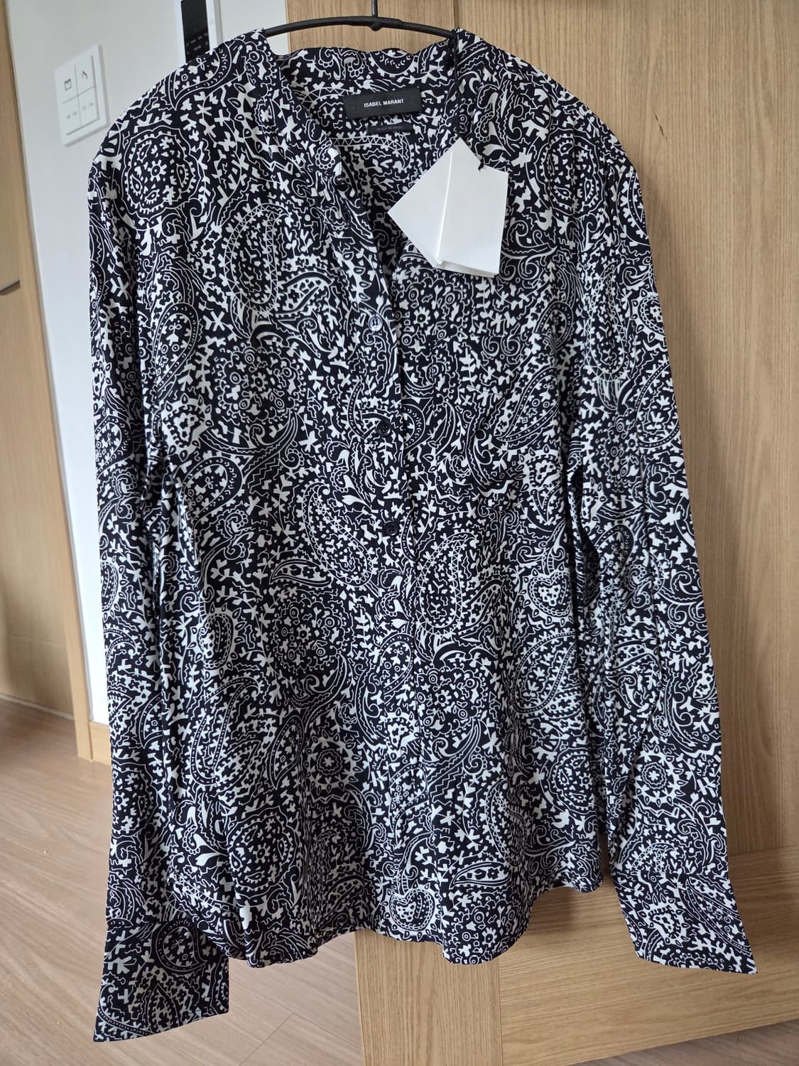 새상품 이자벨마랑 rusak 실크 블라우스 36 상품이미지3