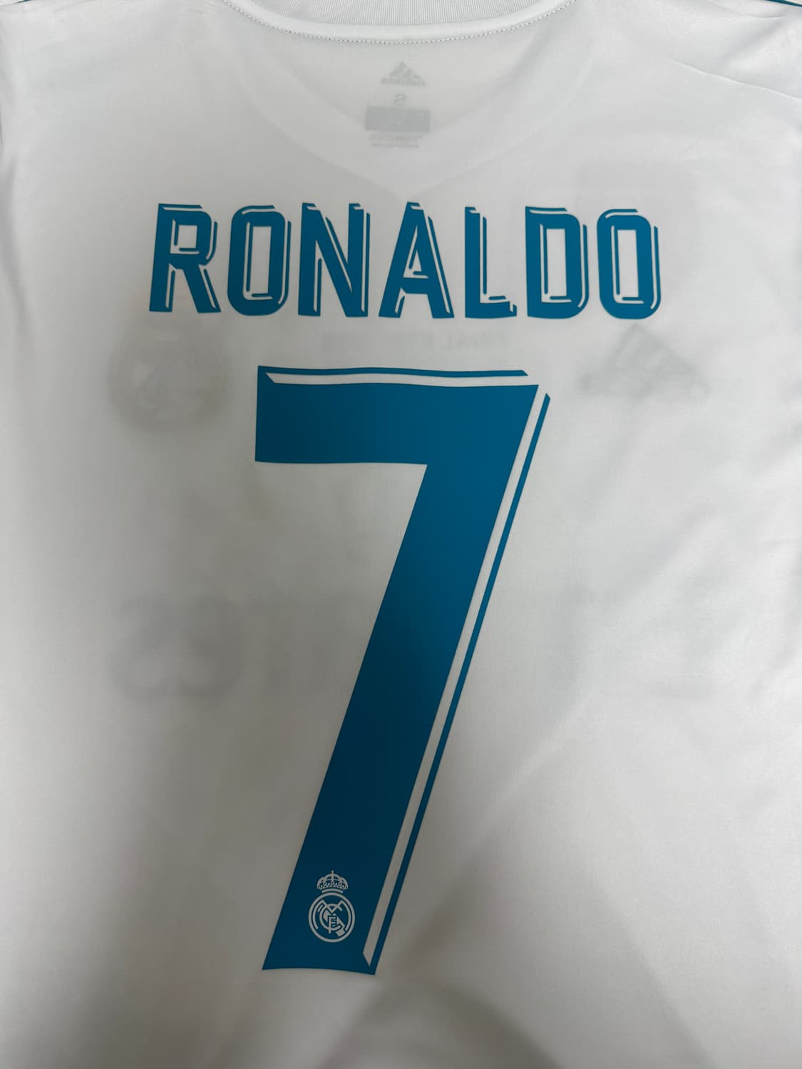 17/18 레알마드리드 홈 긴팔 유니폼 호날두 상품이미지2