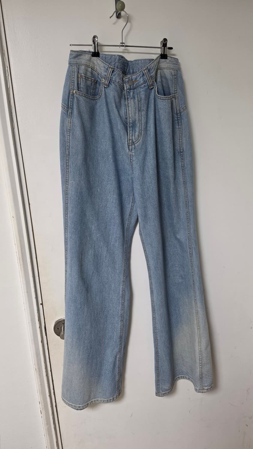 웨이비니스 Slop Flare Denim Pants 인디고블루 ,라이트 상품이미지4