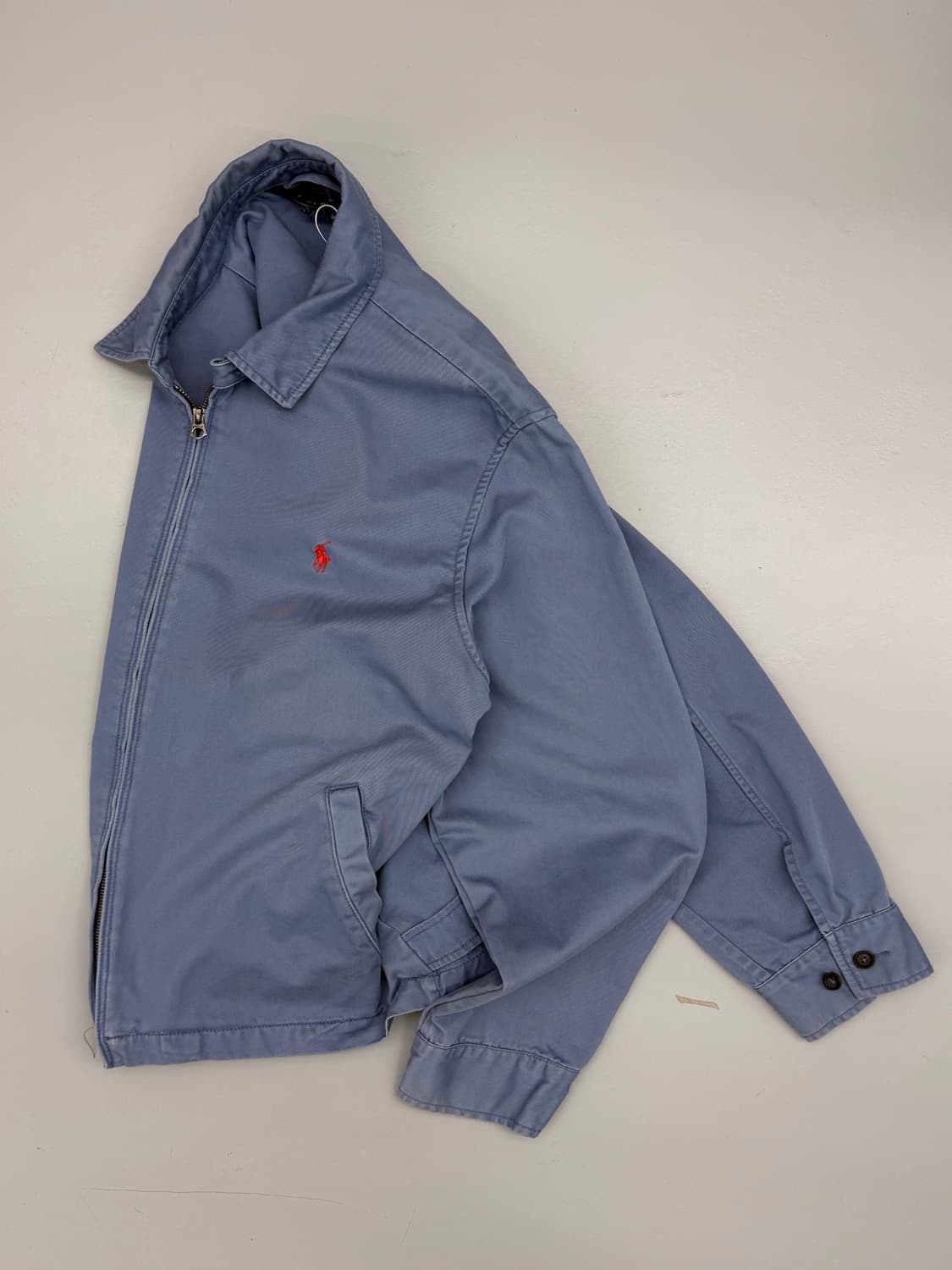 폴로 랄프로렌 루즈핏 스카이블루 코튼 스윙 블루종 자켓  상품이미지2