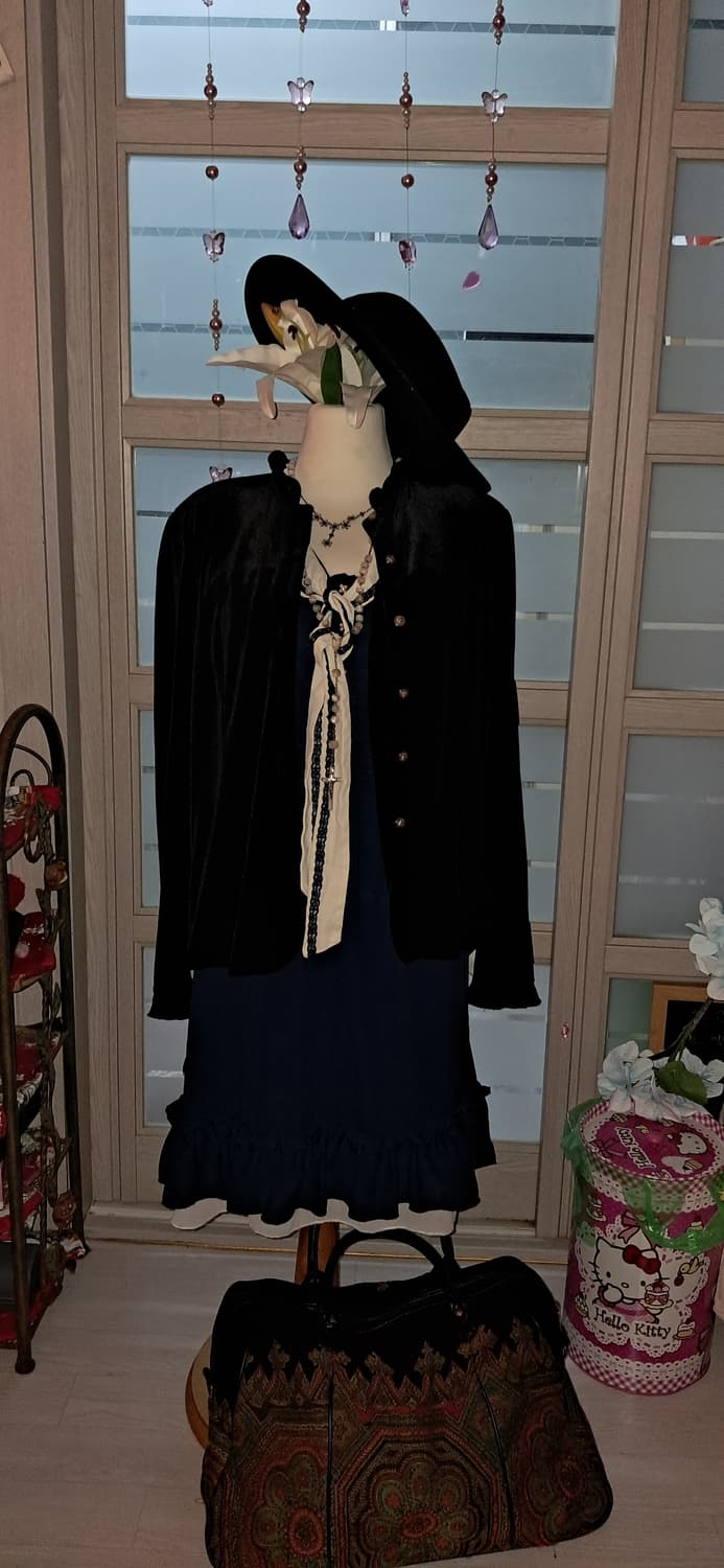 엑시즈팜 세일러 네이비 원피스 상품이미지3